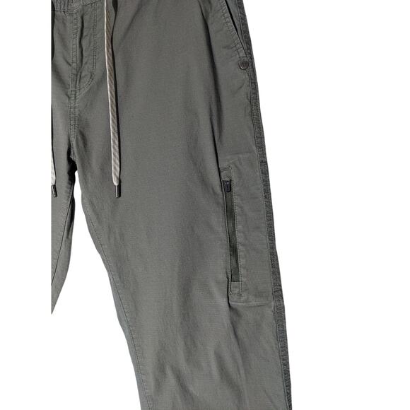 Vuori Women's Ripstop Pants in Army Green Sz L Hiking Outdoor Gorpcore Trail - Picture 9 of 10